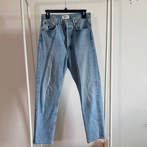 Agolde Women’s Denim Jeans in Light Blue